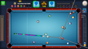 8 ball pool mod garis panjang