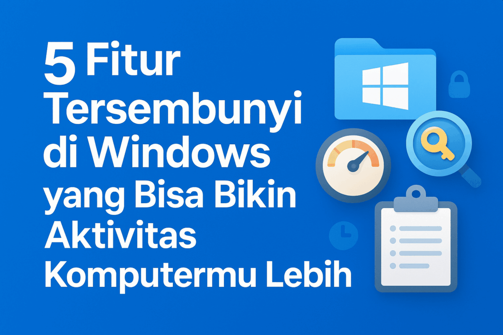 5 Fitur Tersembunyi di Windows yang Bisa Bikin Aktivitas Komputermu Lebih Cepat