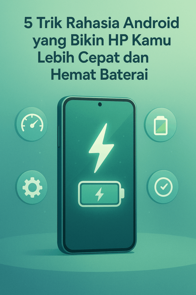 5 Trik Rahasia Android yang Bikin HP Kamu Lebih Cepat dan Hemat Baterai