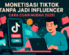 Cara Mudah Monetisasi Akun TikTok Tanpa Jadi Influencer