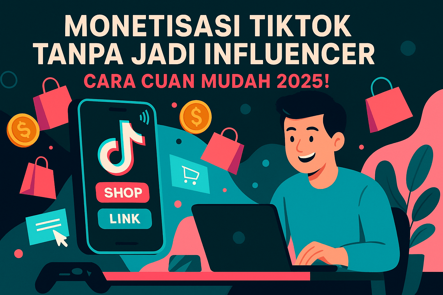 Cara Mudah Monetisasi Akun TikTok Tanpa Jadi Influencer