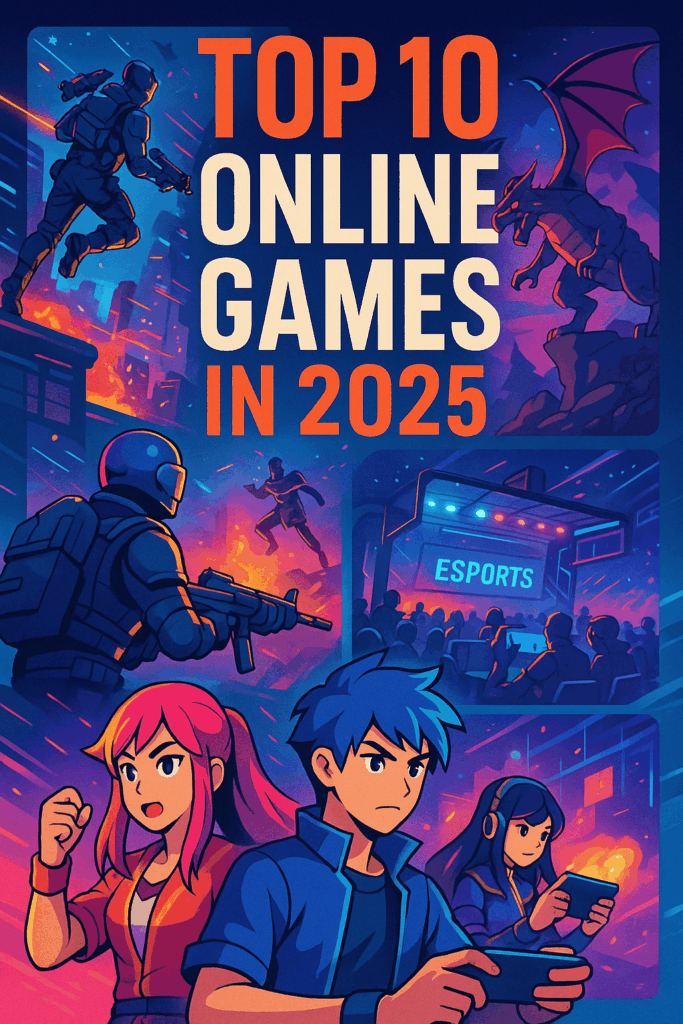 10 Game Online Terbaik 2025 yang Wajib Kamu Coba, Dijamin Seru!